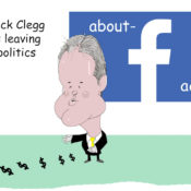 Nick Clegg Facebook cartoon