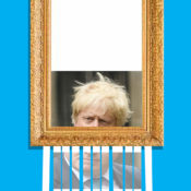 Portrait of Boris cartoon