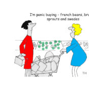 Brexit panic buying cartoon